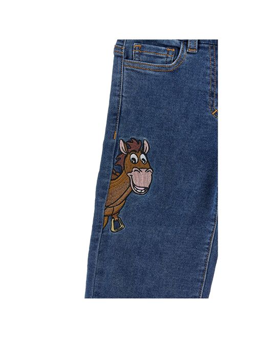 Pantalone, bambina, denim. MONNALISA | 19H400 80420055